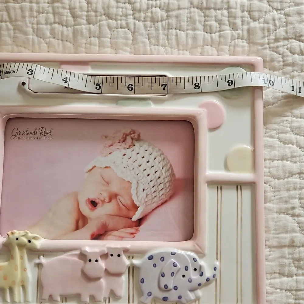 “It’s a Girl ” 6x4 Photo Ceramic Picture Fame Baby Girl NEW